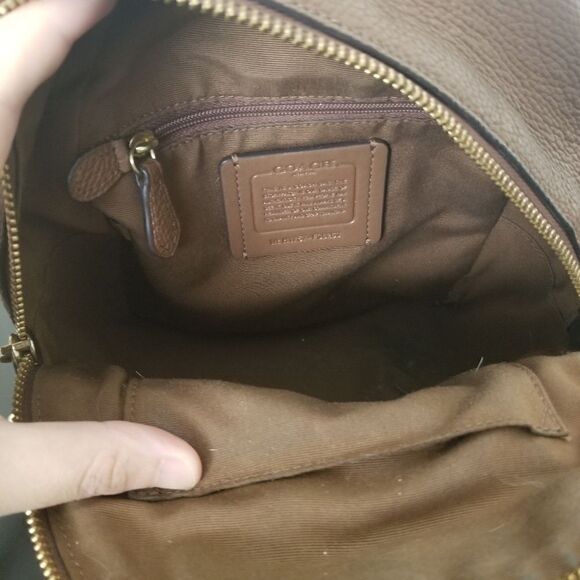 Coach Leather Mini Backpack - Picture 7 of 8